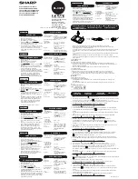 Preview for 1 page of Sharp ELSIMATE EL-337E Operation Manual