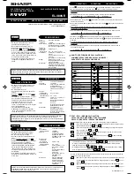 Предварительный просмотр 1 страницы Sharp ELSIMATE EL-480SRB Operation Manual