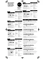 Sharp ELSIMATE EL-771C Operation Manual preview