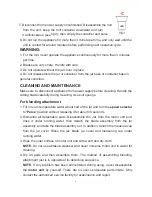 Предварительный просмотр 7 страницы Sharp EM-150M-WH Instruction Manual