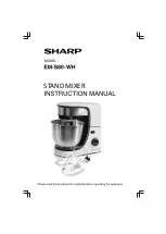 Sharp EM-S80-WH Instruction Manual preview