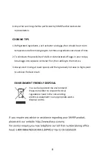 Preview for 9 page of Sharp EM-S90-BK Instruction Manual