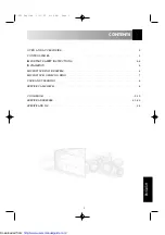 Preview for 3 page of Sharp ENGLISH R-605 Operation Manual With Cookbook