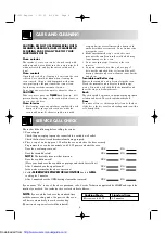 Preview for 10 page of Sharp ENGLISH R-605 Operation Manual With Cookbook