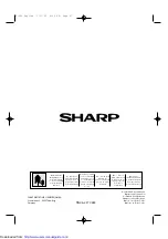 Preview for 29 page of Sharp ENGLISH R-605 Operation Manual With Cookbook