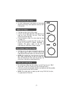 Предварительный просмотр 11 страницы Sharp EO-187-BK Operation Manual