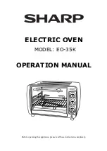 Sharp EO-35K Operation Manual preview