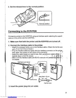 Preview for 11 page of Sharp ER-01PU Operation Manual