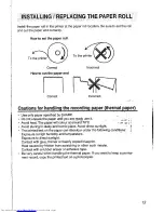 Preview for 15 page of Sharp ER-01PU Operation Manual