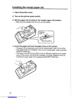 Preview for 16 page of Sharp ER-01PU Operation Manual