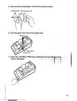 Preview for 21 page of Sharp ER-01PU Operation Manual