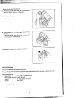 Preview for 74 page of Sharp ER-2386 Instruction Manual