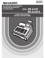 Sharp ER-A347 Instruction Manual preview