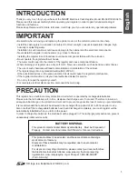 Preview for 3 page of Sharp ER-A347 Instruction Manual