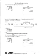 Preview for 58 page of Sharp ER-A570 Operator Programming Reports Manual