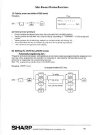 Preview for 84 page of Sharp ER-A570 Operator Programming Reports Manual