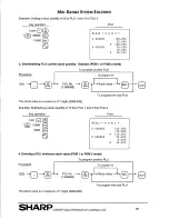 Preview for 86 page of Sharp ER-A570 Operator Programming Reports Manual