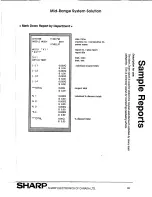 Preview for 96 page of Sharp ER-A570 Operator Programming Reports Manual