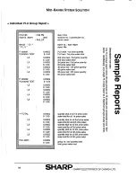 Preview for 99 page of Sharp ER-A570 Operator Programming Reports Manual