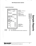 Preview for 126 page of Sharp ER-A570 Operator Programming Reports Manual