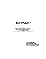 Предварительный просмотр 105 страницы Sharp ER-A750 Service Manual