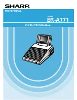 Sharp ER-A771 Instruction Manual preview