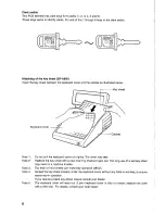 Preview for 8 page of Sharp ER-A850 Operation Manual