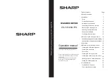 Sharp ES-FW105D7PS Operation Manual предпросмотр