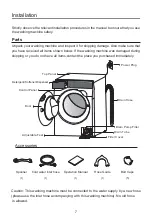 Preview for 8 page of Sharp ES-FW105D7PS Operation Manual