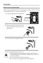 Preview for 12 page of Sharp ES-FW105SG Operation Manual