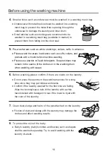 Предварительный просмотр 17 страницы Sharp ES-FW105SG Operation Manual