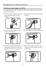 Предварительный просмотр 28 страницы Sharp ES-FW105SG Operation Manual