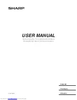 Sharp ES-G1752C4 User Manual preview