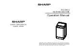 Sharp ES-G80G Operation Manual preview