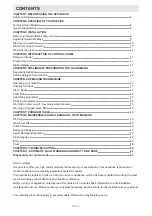 Preview for 2 page of Sharp ES-GFC6122W3-EE User Manual