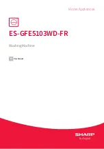 Sharp ES-GFE5103WD-FR User Manual предпросмотр