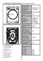 Предварительный просмотр 11 страницы Sharp ES-HFB0147WD-DE User Manual