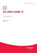 Предварительный просмотр 1 страницы Sharp ES-HFB712AWC-IT User Manual