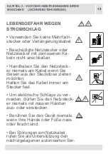 Предварительный просмотр 14 страницы Sharp ES-HFB8143W3-DE User Manual