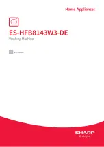 Предварительный просмотр 85 страницы Sharp ES-HFB8143W3-DE User Manual