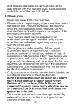 Preview for 9 page of Sharp ES-HFB914AWA-IT User Manual