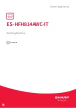 Sharp ES-HFH814AWC-IT User Manual preview