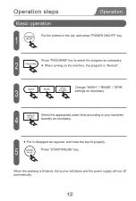 Preview for 14 page of Sharp ES-HK700G Operation Manual