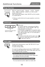 Preview for 17 page of Sharp ES-HK800G Operation Manual