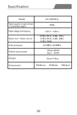 Preview for 22 page of Sharp ES-HK800G Operation Manual