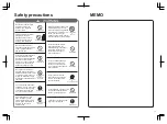 Preview for 2 page of Sharp ES-M1008T Operation Manual