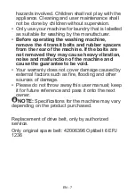 Preview for 10 page of Sharp ES-NB914W-BE User Manual