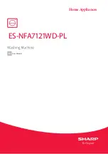 Preview for 1 page of Sharp ES-NFA7121WD-PL User Manual