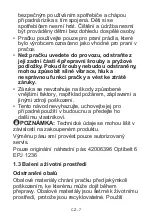 Предварительный просмотр 105 страницы Sharp ES-NFH814AWC-EE User Manual