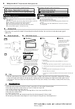 Preview for 2 page of Sharp FG-F10M User Manual